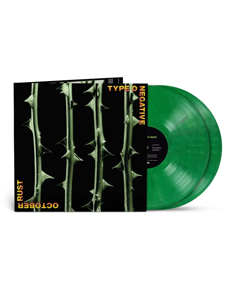 Rhino-Warner (LP) Type O Negative  - October Rust (Green and Black Vinyl) [Rocktober 2024]