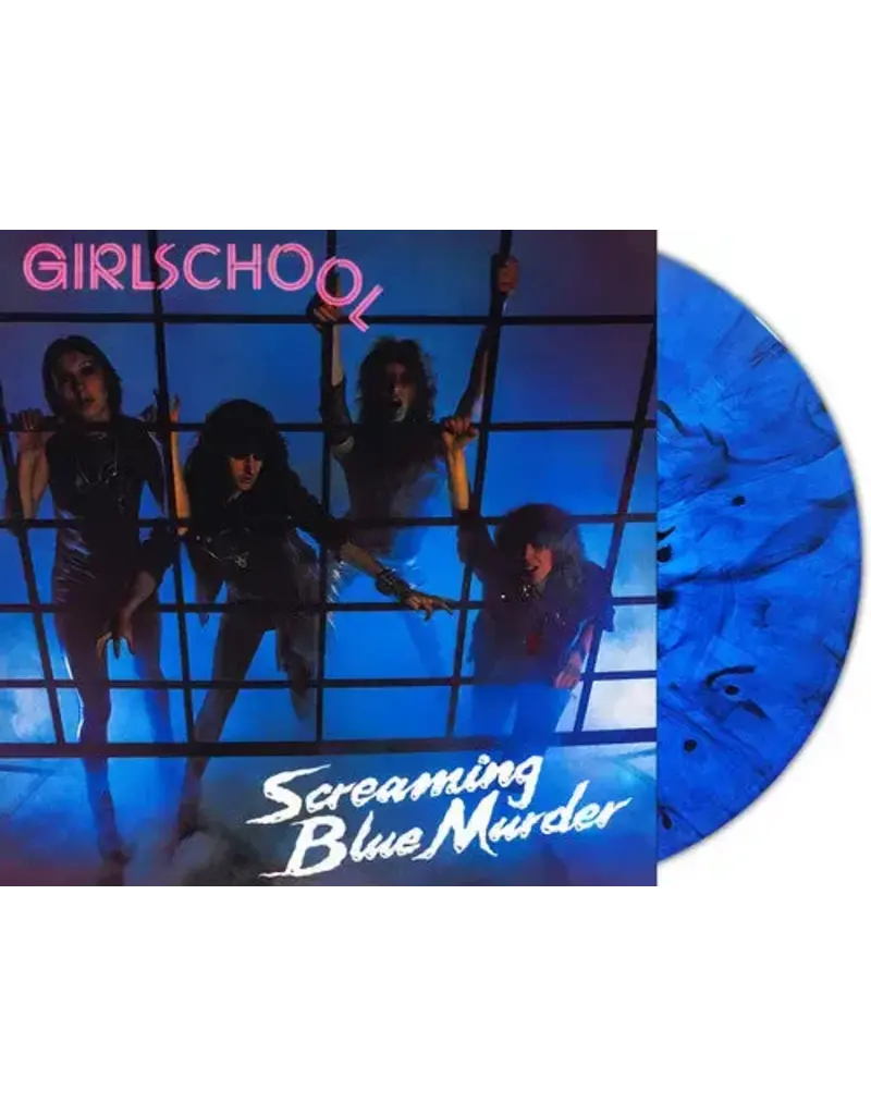 RENAISSANCE (LP) Girlschool - Screaming Blue Murder (Exclusive Blue Vinyl)