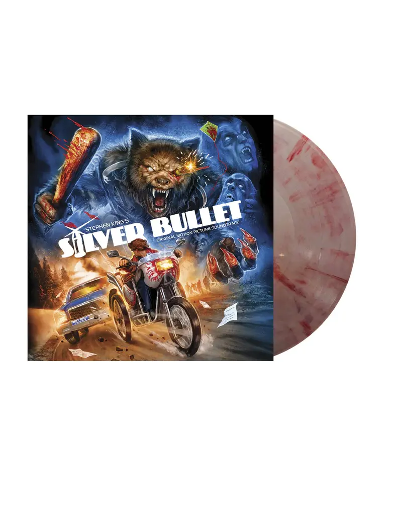 (LP) Jay Chattaway - Silver Bullet: Original Motion Picture Soundtrack (Scarlet & Grey Vinyl)