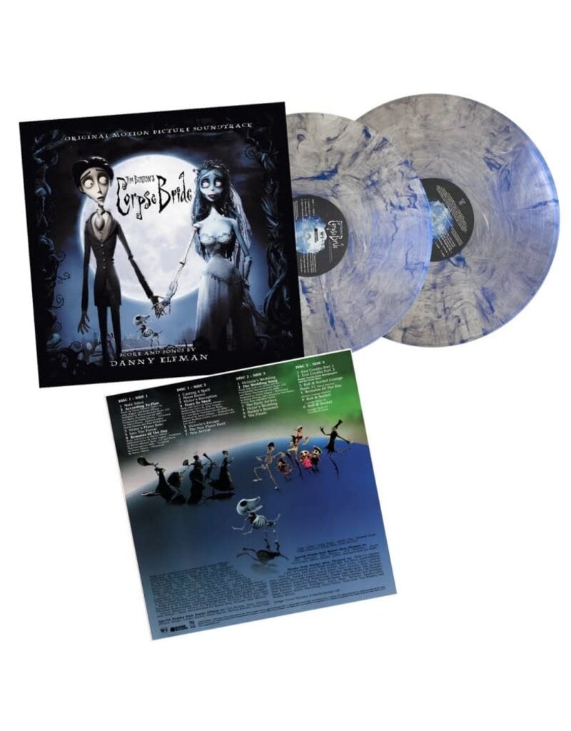 (LP) Danny Elfman - Corpse Bride: Original Motion Picture Soundtrack (Iridescent Blue Vinyl)