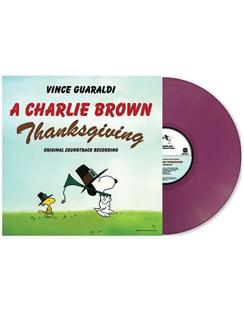 LMFP (LP) Vince Guaraldi - A Charlie Brown Thanksgiving (Indie Exclusive Purple Vinyl)