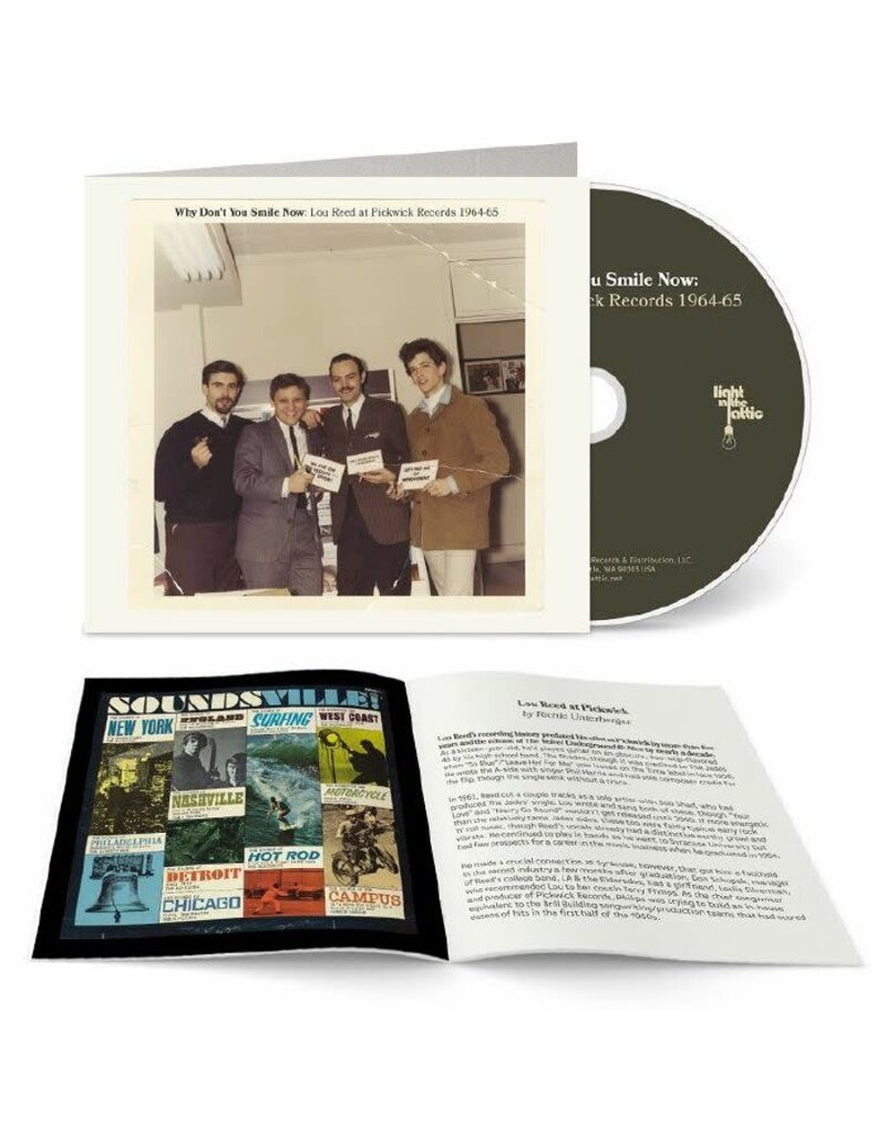 (CD) Various Artists - Why Don't You Smile Now: Lou Reed At Pickwick Records 1964-1965