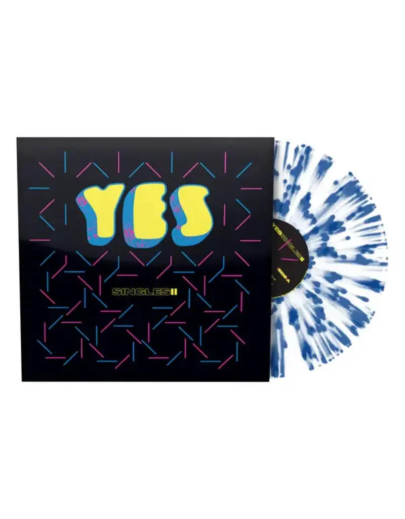 (LP) Yes - Yessingles2 (Blue And White Splatter Vinyl) [Rocktober 2024]
