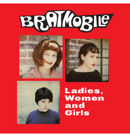 (LP) Bratmobile - Ladies, Women and Girls (Indie Exclusive Red Vinyl)