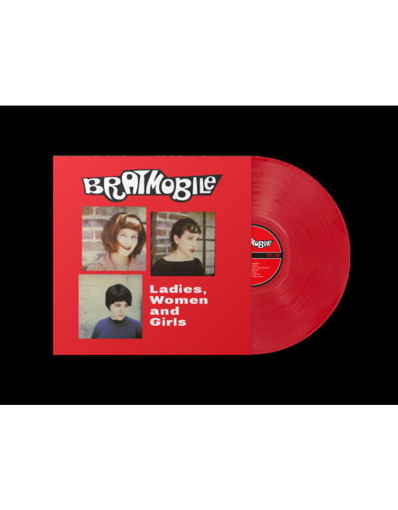 (LP) Bratmobile - Ladies, Women and Girls (Indie Exclusive Red Vinyl)