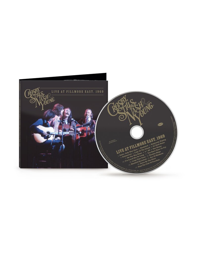 (CD) Crosby, Stills, Nash & Young - Live At The Fillmore East: 1969