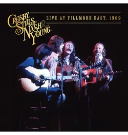 (LP) Crosby, Stills, Nash & Young - Live At The Fillmore East: 1969 (Clear Vinyl) [2LP]