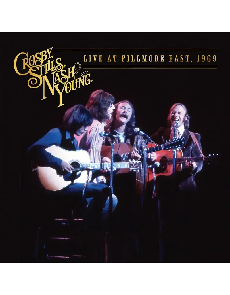 (LP) Crosby, Stills, Nash & Young - Live At The Fillmore East: 1969 (Clear Vinyl) [2LP]