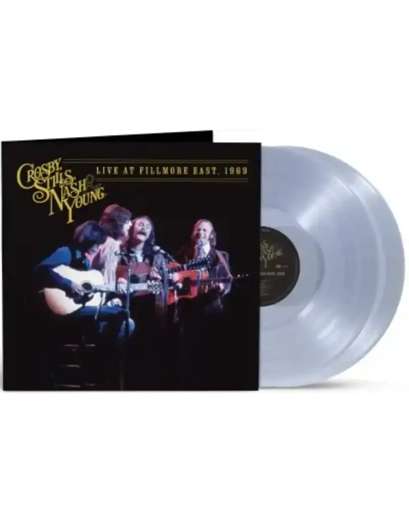 (LP) Crosby, Stills, Nash & Young - Live At The Fillmore East: 1969 (Clear Vinyl) [2LP]