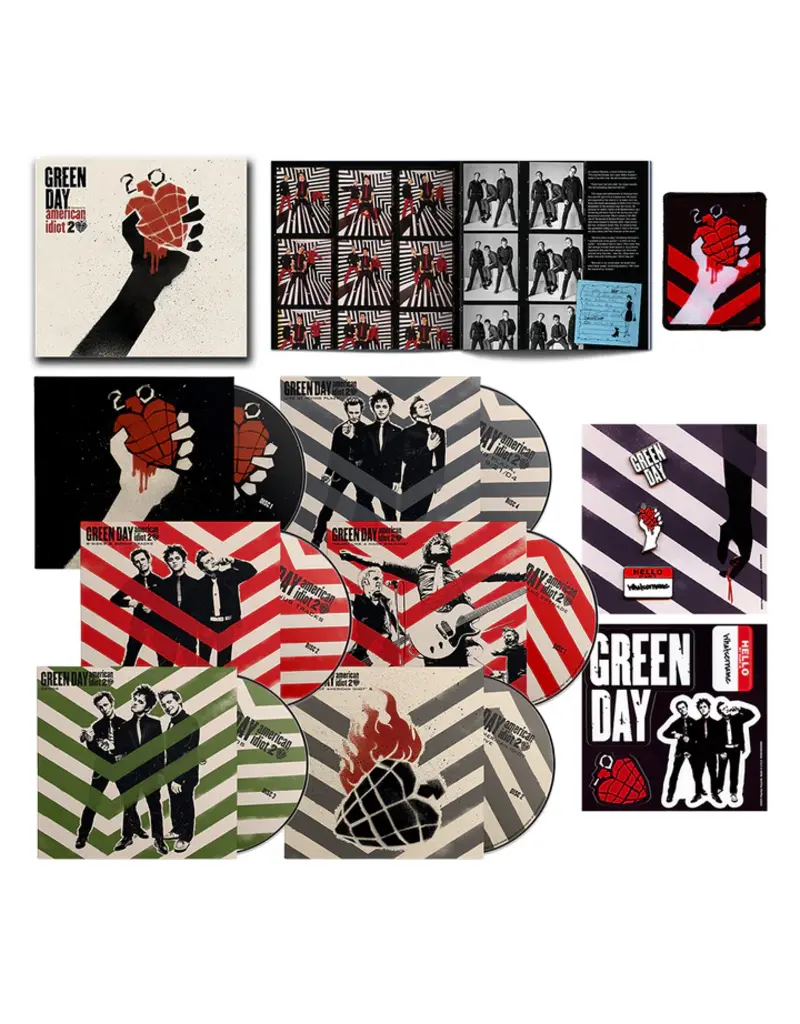 (CD) Green Day - American Idiot (20th Anniversary) [4CD/2BLU]
