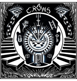FUZZ CLUB RECORDS (LP) Crows - Reason Enough (Frosted Clear Vinyl)