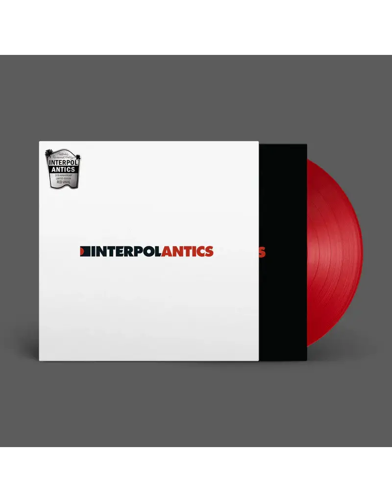 (LP) Interpol - Antics (20th Anniversary) [Red Vinyl]