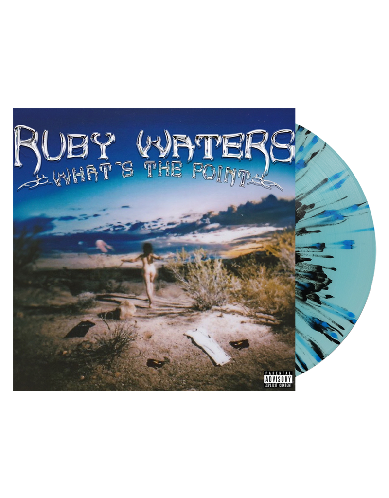 (LP) Ruby Waters - What's The Point (Light Blue Splatter)