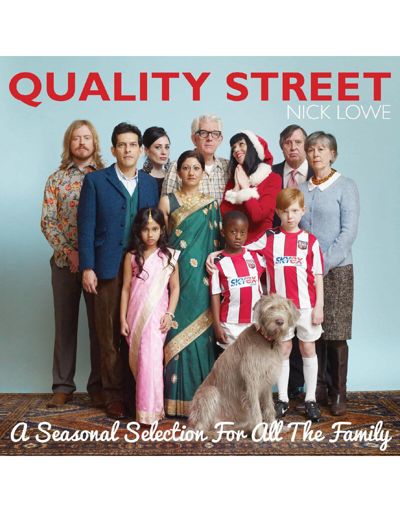 (LP) Nick Lowe - Quality Street: A Seasonal Selection for All the Family (Green Vinyl)