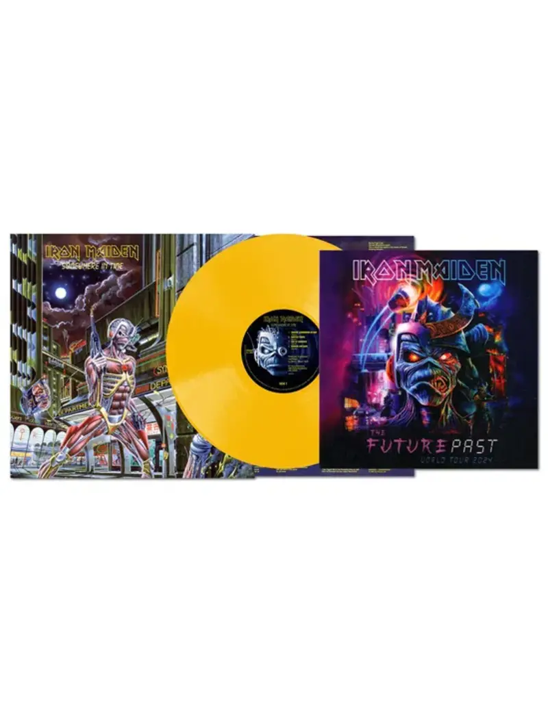 (LP) Iron Maiden - Somewhere In Time (Yellow Vinyl) DISCONTINUED