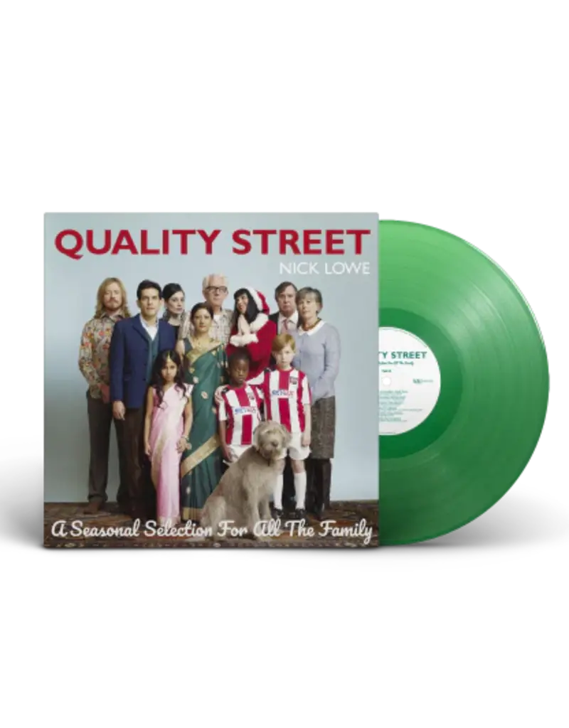 (LP) Nick Lowe - Quality Street: A Seasonal Selection for All the Family (Green Vinyl)