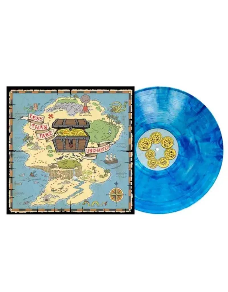 (LP) Less Than Jake - Uncharted (Sapphire Marble Vinyl)