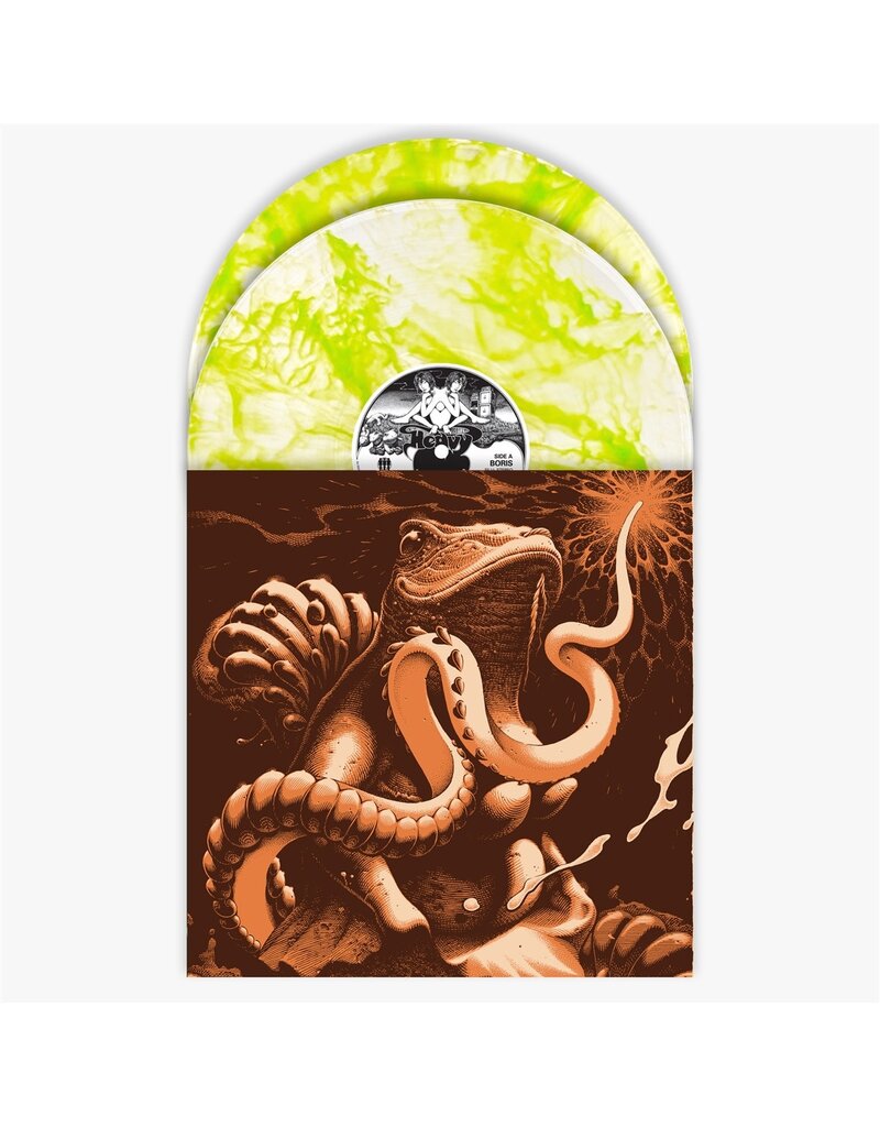 (LP) Boris - Amplifier Worship (Indie Exclusive Lime Green Swirl) [2LP]