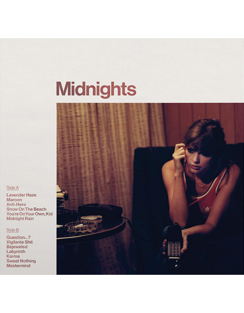 Republic (LP) Taylor Swift - Midnights (Blood Moon Orange Marbled Vinyl)