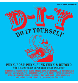 (LP) Various Artists -  D-I-Y: DO-IT-YOURSELF – Punk, Post Punk, Punk Funk & Beyond: The Rise of the Independent Music Industry (Transparent Orange Vinyl)