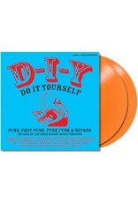 (LP) Various Artists -  D-I-Y: DO-IT-YOURSELF – Punk, Post Punk, Punk Funk & Beyond: The Rise of the Independent Music Industry (Transparent Orange Vinyl)