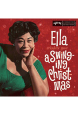 (LP) Ella Fitzgerald - Ella Wishes You A Swinging Christmas (2023 Press on Red Vinyl)