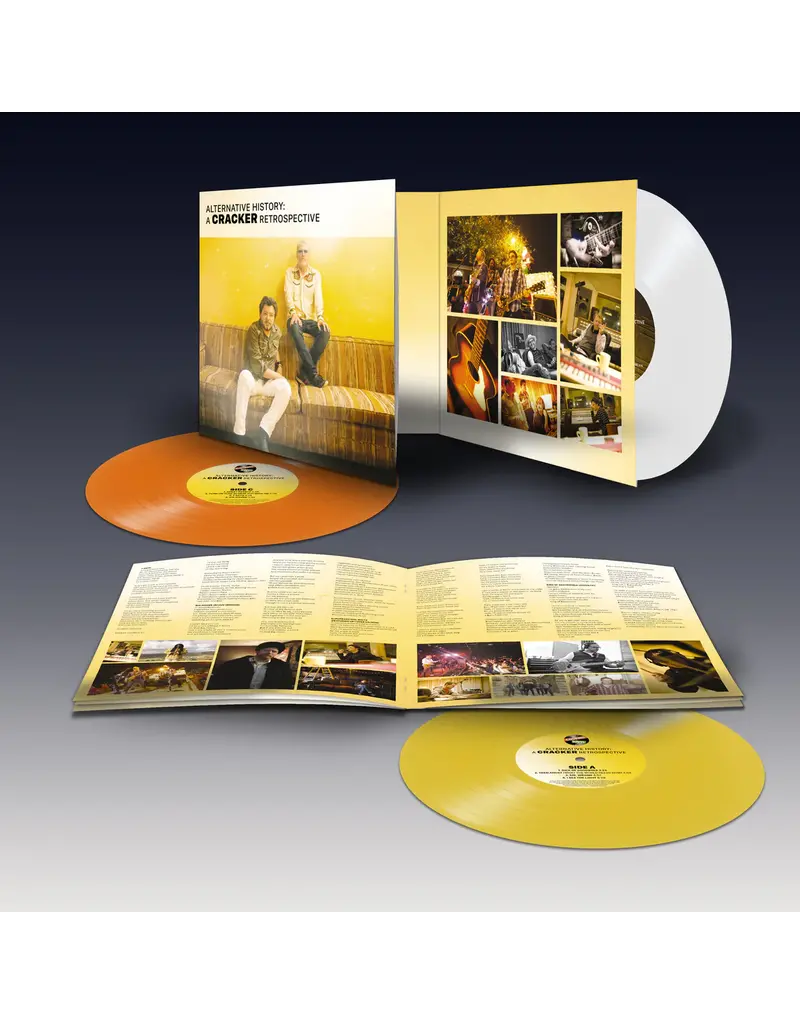 Cooking Vinyl (LP) Cracker - Alternative History: A Cracker Retrospective (3LP)