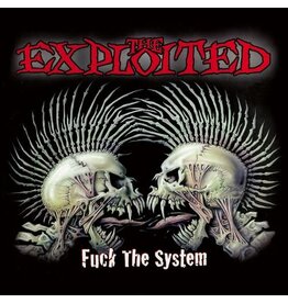 (LP) Exploited - Fuck The System (Clear Red/Black Splatter) (2LP)