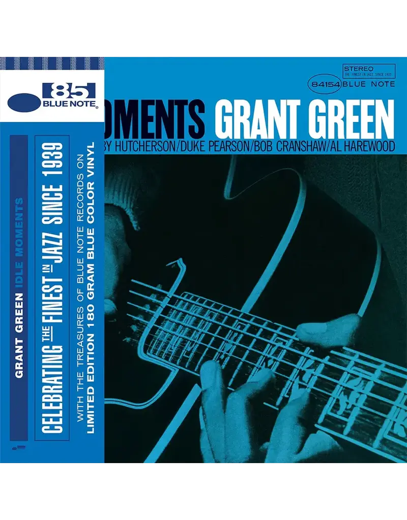(LP) Grant Green - Idle Moments (Limited Edition Blue Vinyl Series)