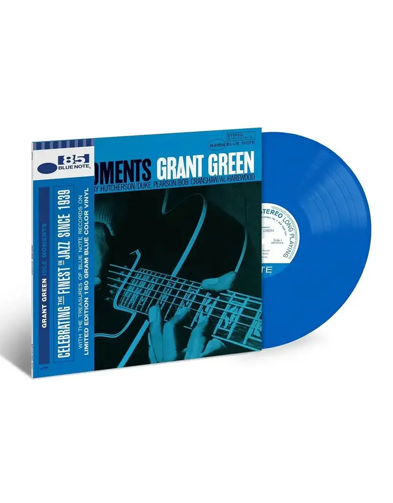 (LP) Grant Green - Idle Moments (Limited Edition Blue Vinyl Series)