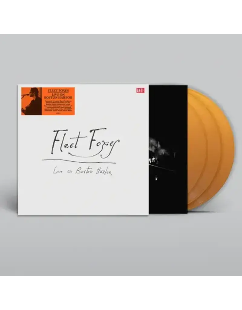 (LP) Fleet Foxes - Live on Boston Harbor (Peach Vinyl) (3LP)