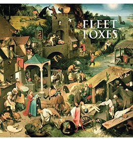 (LP) Fleet Foxes - Fleet Foxes/Sun Giant (EP) (Canadian Exclusive: Clear Orange Vinyl)