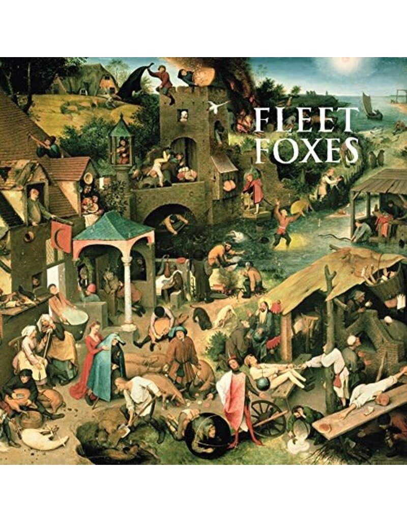 (LP) Fleet Foxes - Fleet Foxes/Sun Giant (EP) (Canadian Exclusive: Clear Orange Vinyl)