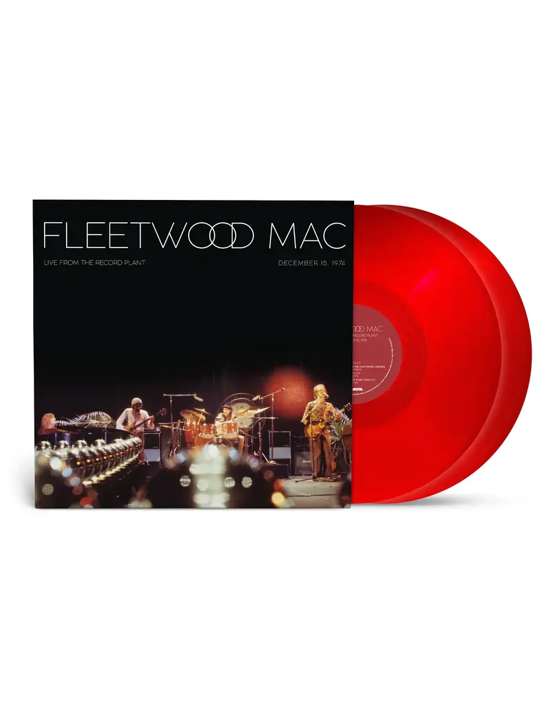 Rhino-Warner (LP) Fleetwood Mac - Live At The Record Plant: December 15, 1974 (Transparent Red Vinyl) (SYEOR25)