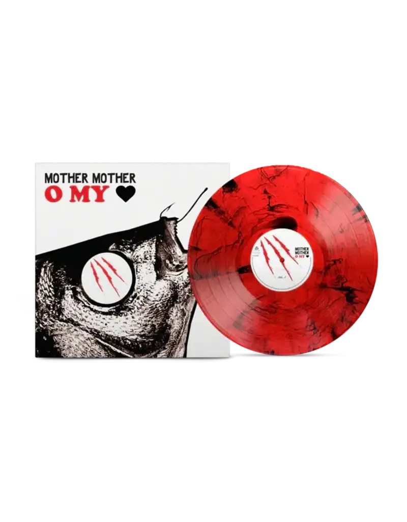 (LP) Mother Mother - O My Heart (Red & Black Vinyl)