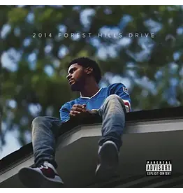 (LP) J Cole - 2014 Forest Hills Drive (10th Anniversary Edition Red Vinyl)