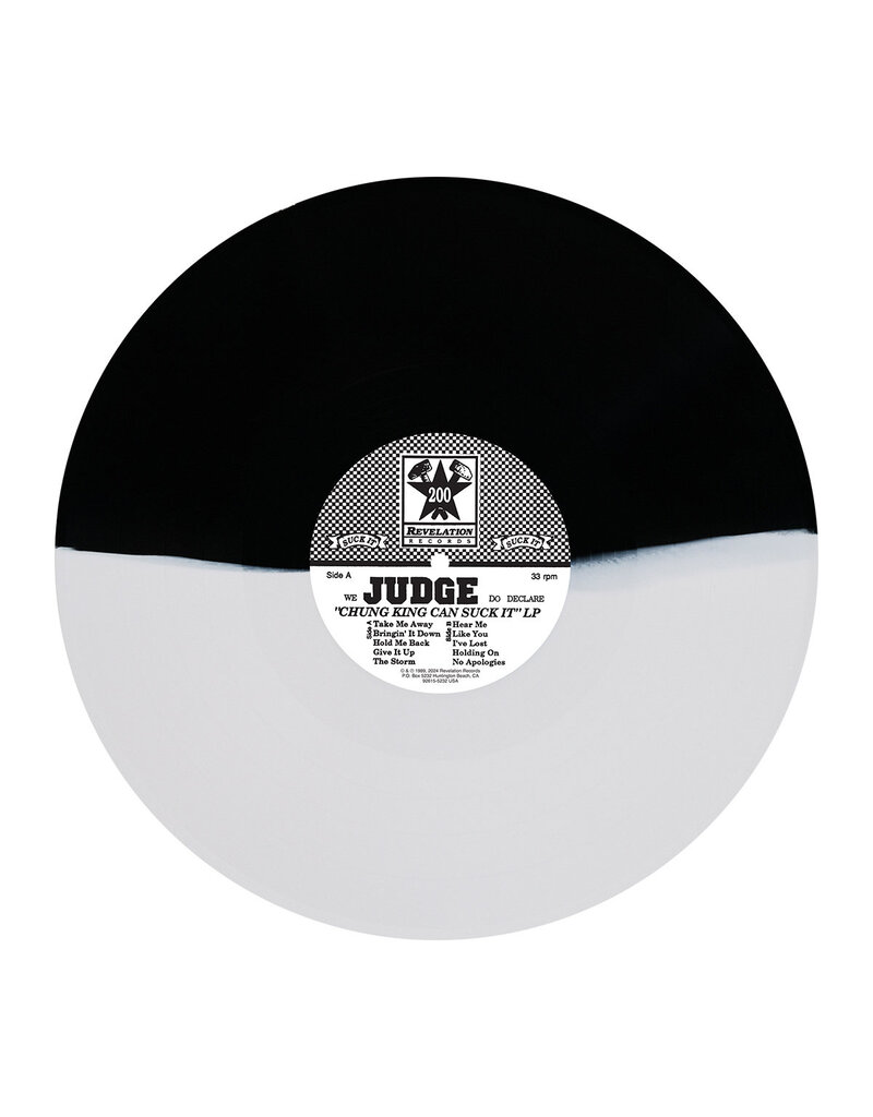 (LP) Judge	 - Chung King Can Suck It (Black & White Split Vinyl) (2025)