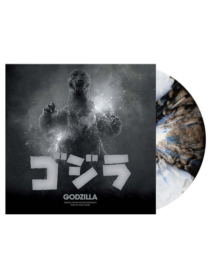 Waxwork Records (LP) Akira Ifukube - Godzilla O.S.T. (70th Anniversary Edition Splatter Vinyl)