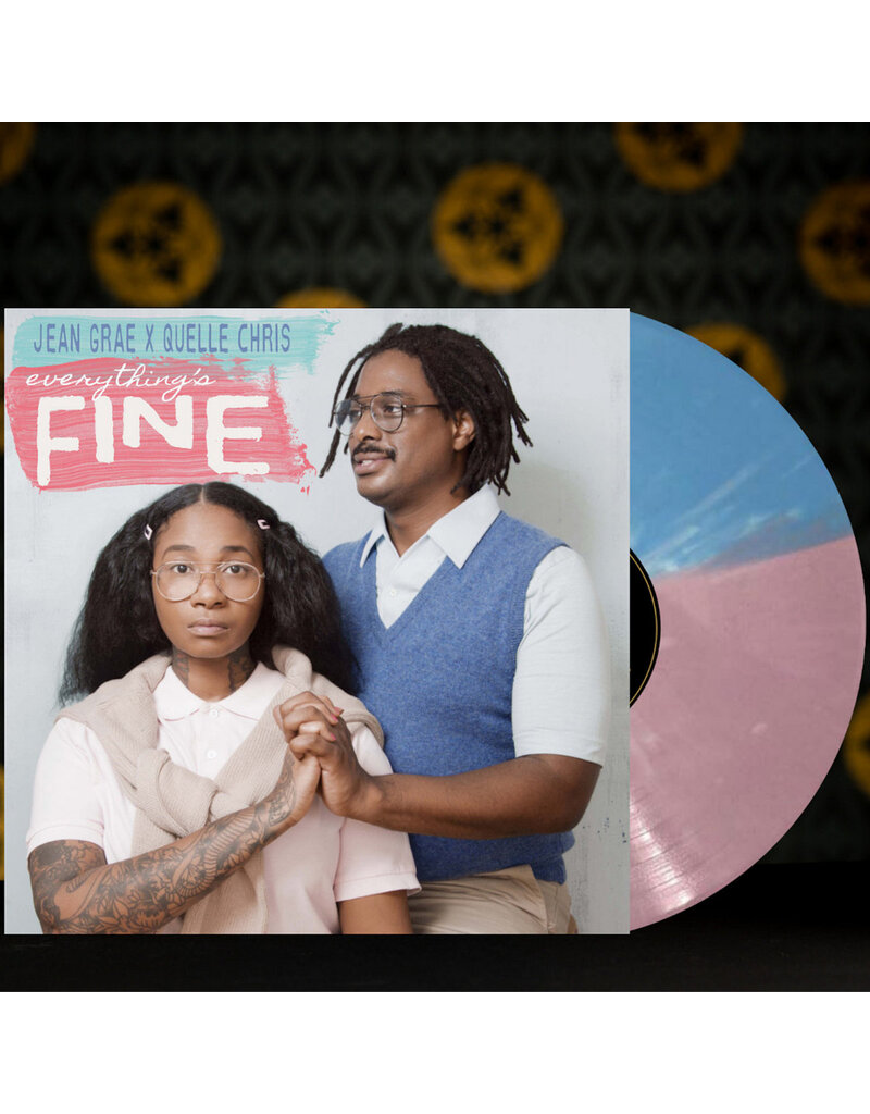 Mello Music Group (LP) Jean Grae & Quelle Chris - Everything's Fine (Ice Blue, Purple, Bubblegum Vinyl) (2025 Reissue)