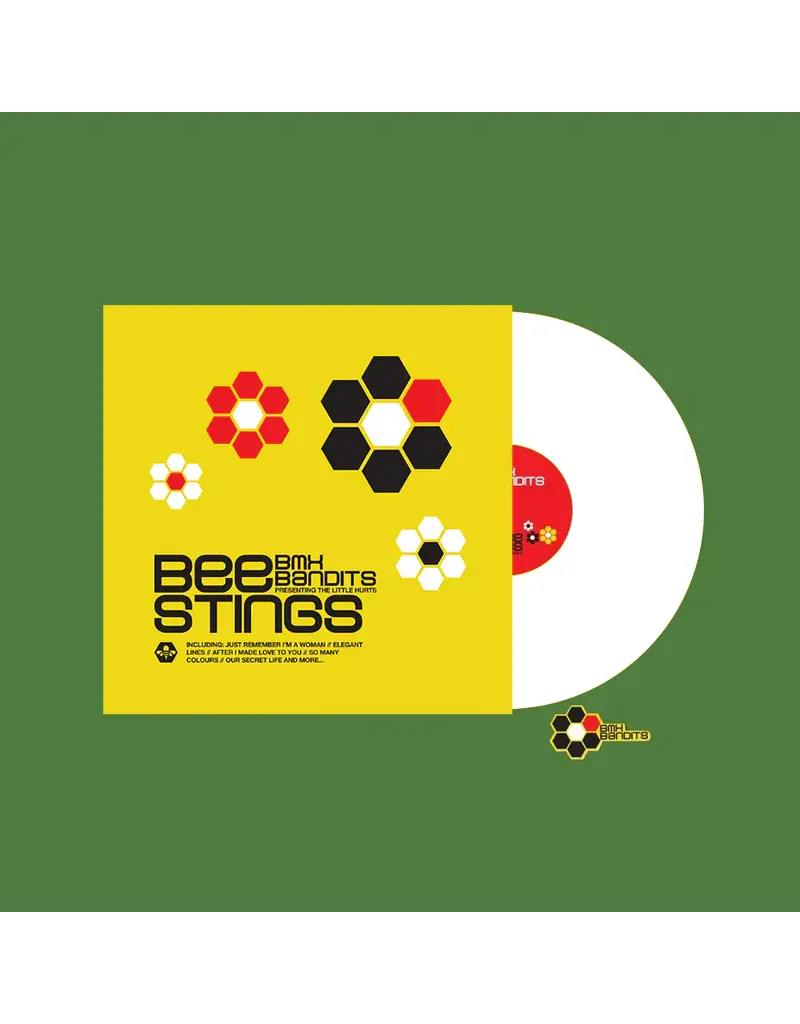 (LP) BMX Bandits - Bee Stings (Indie Exclusive White Vinyl)