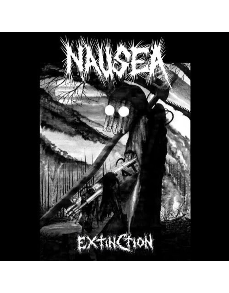 SVART RECORDS (LP) Nausea - Extinction (Transparent Green Vinyl) (2025 Reissue)