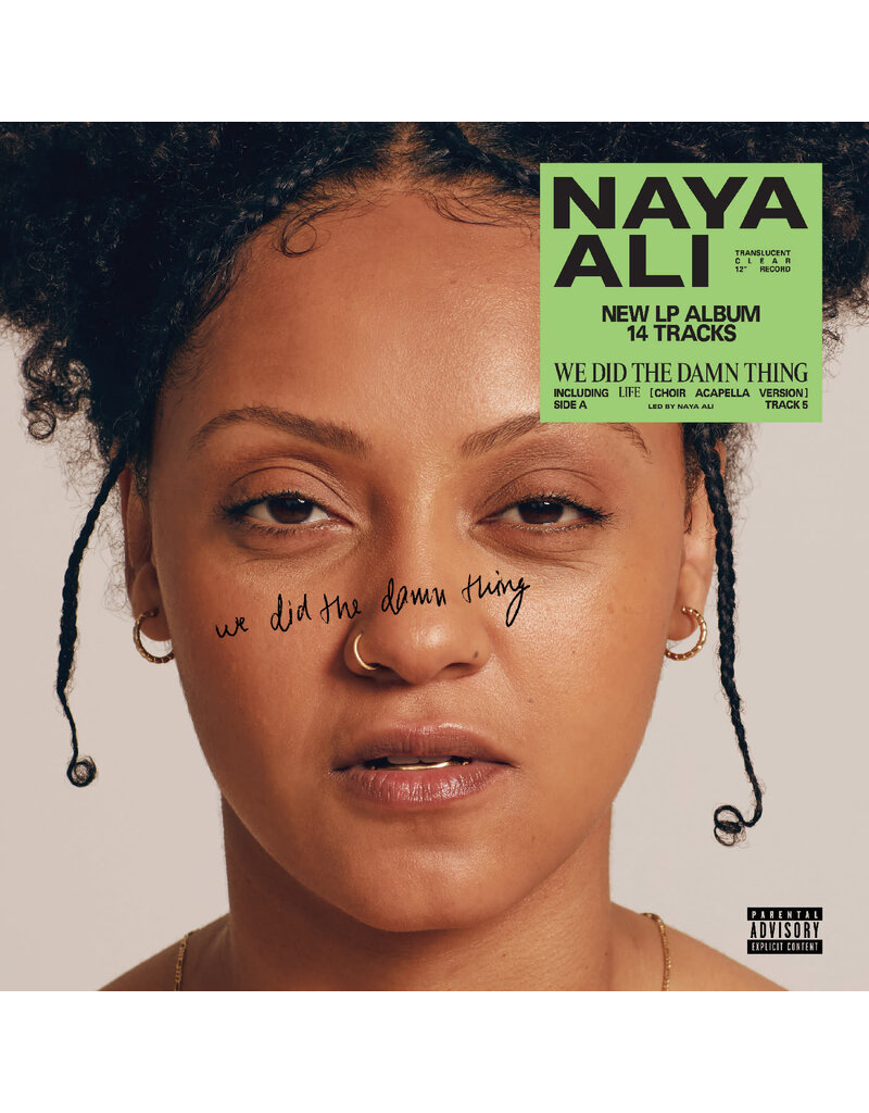 (LP) Naya Ali - We Did The Damn Thing (Clear Vinyl)
