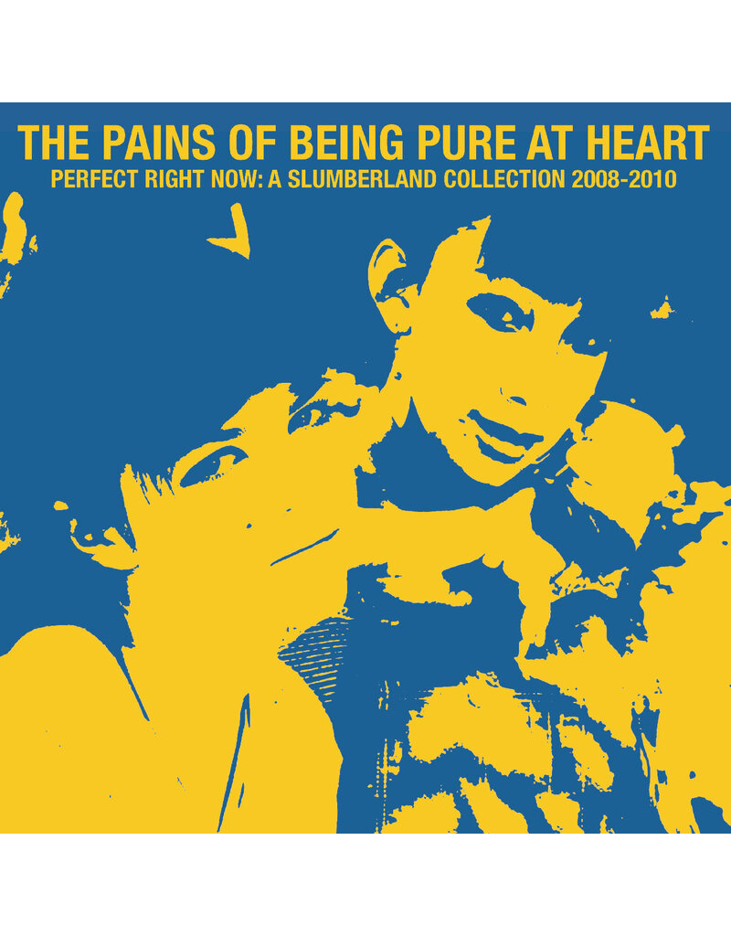 (LP) The Pains Of Being Pure At Heart - Perfect Right Now: A Slumberland Collection 2008-2010 ( Milky Clear w/ Blue & Yellow Splatter Vinyl)