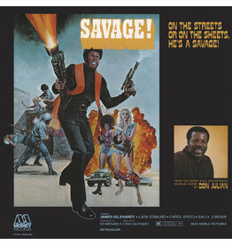 (LP) Don Julian - SAVAGE! Super Soul Soundtrack (Original Soundtrack) (Blood Orange Vinyl)