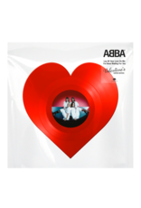 (LP) ABBA - Lay All Your Love On Me / I've Been Waiting For You (Heart-Shaped Red 12" Vinyl)