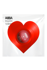 (LP) ABBA - Lay All Your Love On Me / I've Been Waiting For You (Heart-Shaped Red 12" Vinyl)