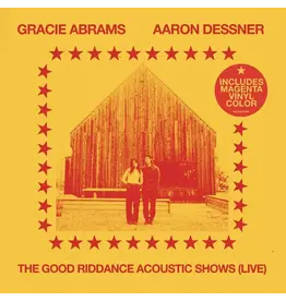 (LP) Gracie Abrams & Aaron Dessner - The Good Riddance Acoustic Shows: Live (Magenta Vinyl)