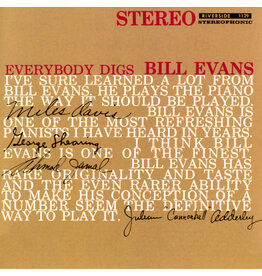 Concord Jazz (LP) Bill Evans Trio - Everybody Digs Bill Evans