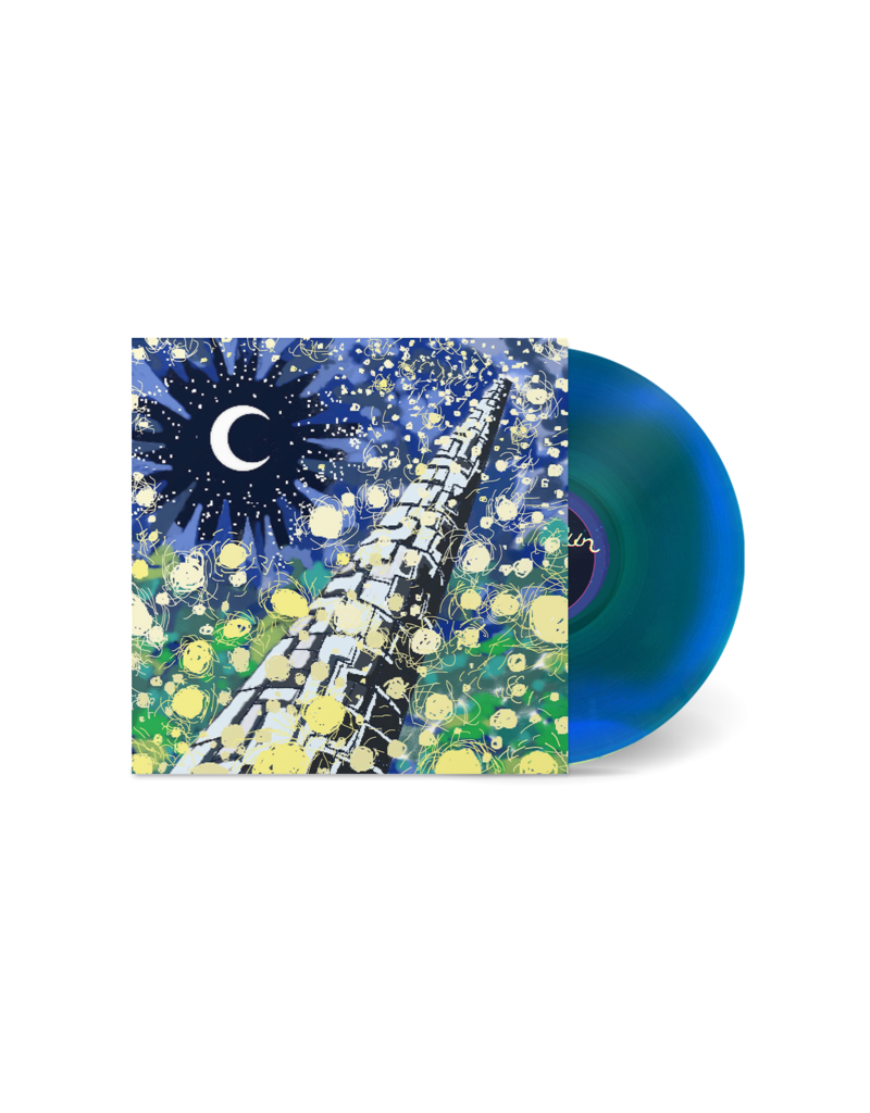 Topshelf Records (LP) Fax Gang and Parannoul - Scattersun (Teal in Blue Vinyl)