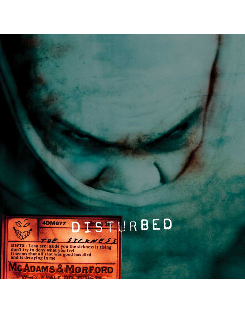 Reprise (LP) Disturbed - The Sickness (25th Anniversary Edition) (Green Vinyl)